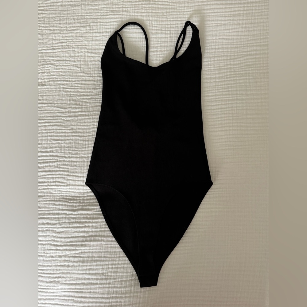 Stradivarius - Black bodysuit - Size M